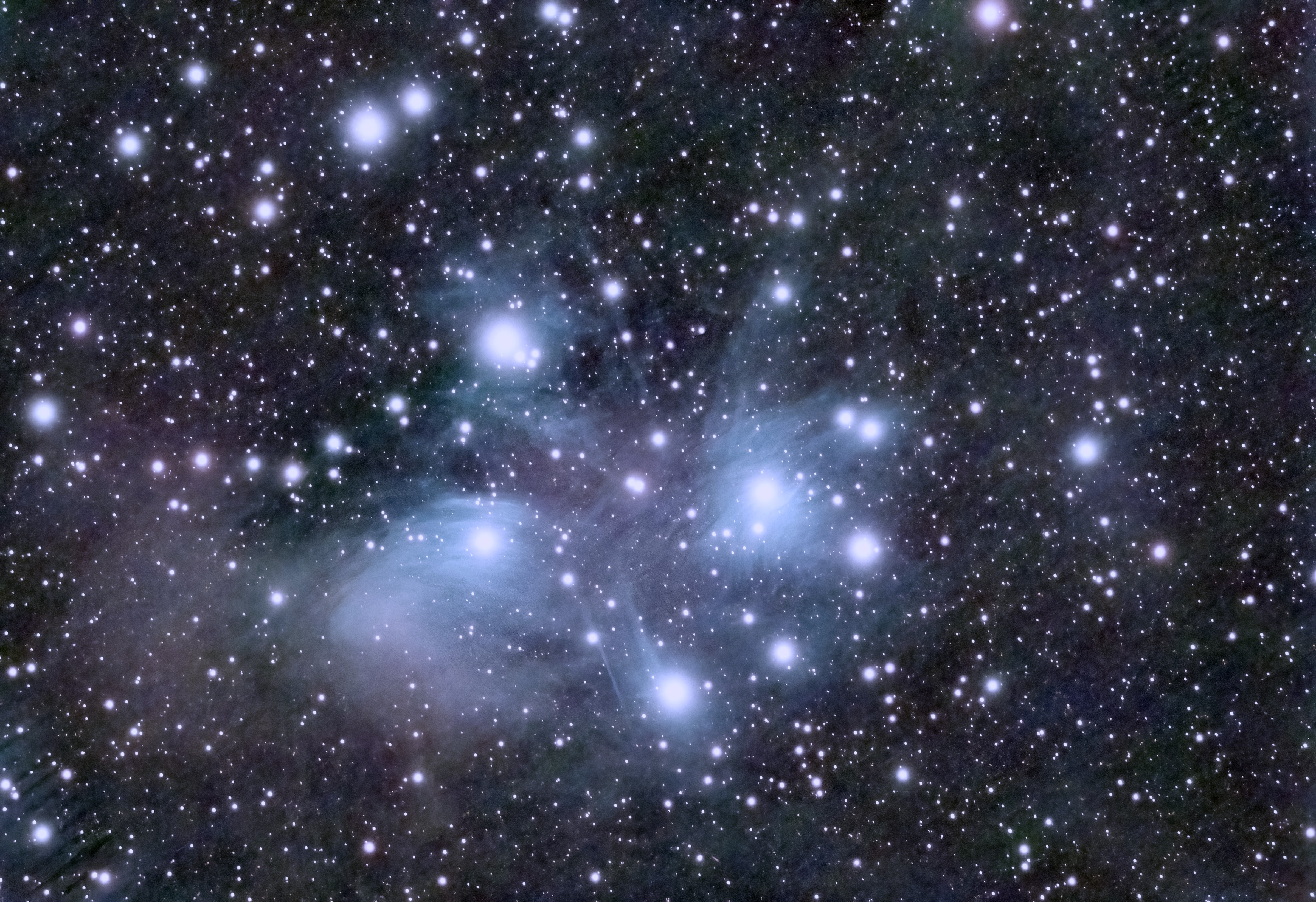 Messier 45 - The Pleiades Cluster