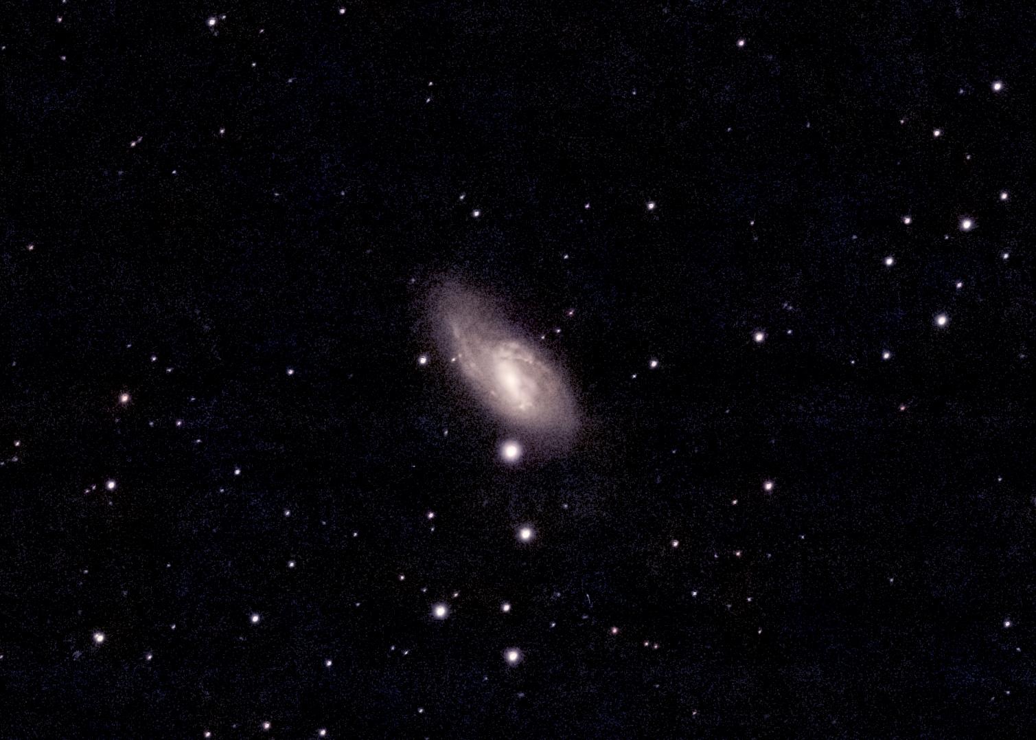Messier 66 - Barred Spiral Galaxy
