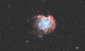 The Monkey Head Nebula in Ha+OIII